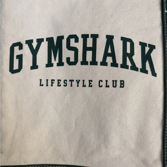 Gymshark Collegiate Oversized Green Tote Bag Lifestyle Club Sold Out Online NEW - Picture 6 of 6